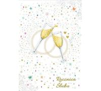 TG12 Carte de vœux d'anniversaire de mariage