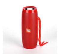 TG157 Haut-Parleur Sans Fil Bluetooth LED Mélodie Lanterne Cadeau Créatif Extérieur Subwoofer Étanche Rouge