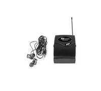 Power Dynamics TG40R Récepteur sans fil UHF Portée jusqu'à 50 mètres, réglage du volume, longue autonomie Noir