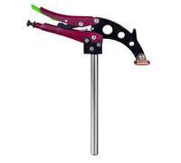 TGA Pince à serrage rapide pour rail Ø 28 mm | Serrage rapide réglable pour tables de soudage et bancs en bois