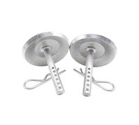 TGBoBiFiveY Lot de 2 patins de chasse-neige 2205071 2208864 - Remplace la pièce ATV UTV Polaris K-Plow Nos chasse-neige en acier trempé avec base antidérapante