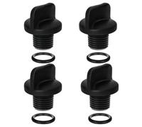 TGBoBiFiveY Lot de 4 bouchons de vidange de pompe de piscine R0446000 avec joint torique pour pompe de surpression Polaris Zodiac Jandy et système de purification d'eau
