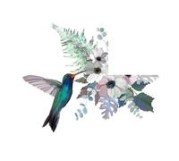 TGBYHU 2-5 pièces Autocollants d'interrupteur de lumière en Forme d'oiseau, décalcomanies d'interrupteur Auto-adhésives en PVC, Art Mural, décoration Murale pour Chambre d'enfants,