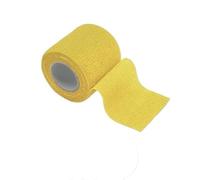 TGDGFKIAS Bande adhésive, Bandage élastique auto-adhésif de 4,8 m for le soutien sportif, multicolore, largeur 2,5 à 15 cm(Giallo,2.5cmx4.8m)
