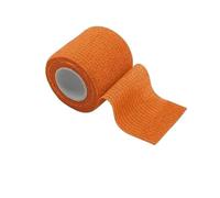 TGDGFKIAS Bande adhésive, Bandage élastique auto-adhésif de 4,8 m for le soutien sportif, multicolore, largeur 2,5 à 15 cm(Oranje,7.5cmx4.8m)