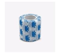 TGDGFKIAS Bande adhésive, Bande de bandage élastique auto-adhésive 4,8 m for le support, multicolore, plusieurs tailles(Blue Claw,2.5cmX4.8cm)