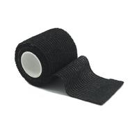 TGDGFKIAS Bande adhésive, Ruban Bandage Élastique Auto-Adhésif Multicolore 2,5-10 cm x 4,8 m(Schwarz,2.5cm X 4.8m)