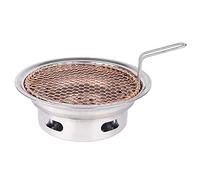 TGDGFKIAS Barbecue à Charbon Multifonctionnel, Barbecue coréen 34 cm for 5 à 10 Personnes, Multicolore, intérieur et extérieur(E)