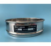 TGDGFKIAS Laboratoire, Tamis de Test et Couvercle en Acier Inoxydable 304, diamètre 20 cm, 500 μm-850 μm(#50/300μm)