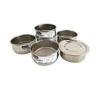 TGDGFKIAS Laboratoire, Tamis de Test SS304 40 Mailles, Ouverture de 425 μm, Plusieurs Tailles, Toile métallique SS, Cadre SS(10cm)