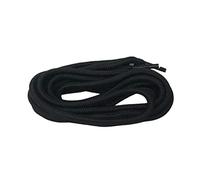 TGDGFKIAS Lacets plats, Lacets élastiques for bottes, 1 paire, ronds, multicolores, for baskets d'extérieur, 90/120/150 cm, chaussures décontractées(Schwarz,150)