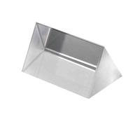 TGDGFKIAS Prisme Triangulaire, Prisme Triangulaire Optique en Cristal K9, Côté 3cm, Longueur 5-15cm, for La Photographie Et l'enseignement(5cm)