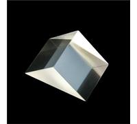 TGDGFKIAS Prisme Triangulaire, Verre Optique K9 De Prismes Isocèles À Angle Droit 10x10x10mm for l'enseignement du Spectre Lumineux