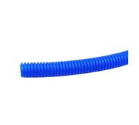 TGDGFKIAS Protection sans câble, Tube ondulé isolé en PP de 3 mètres, Faisceau de câbles for Automobile, Moteur, Filetage de Fil électrique, Fente en Plastique(Blu,21.2mm)