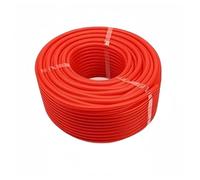 TGDGFKIAS Protection sans câble, Tuyau fileté en Plastique ondulé de 1 mètre, 7,5 à 34,5 mm, Manchon de Protection(Rosso,7.5 x 5.5mm)