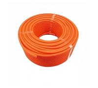 TGDGFKIAS Protection sans câble, Tuyau fileté en Plastique ondulé de 1 mètre, 7,5 à 34,5 mm, Manchon de Protection(Oranje,7.5 x 5.5mm)