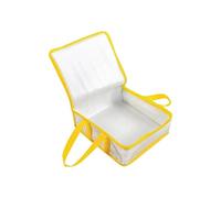 TGDGFKIAS Sac à lunch isotherme, Sac isotherme étanche for la livraison de pizzas, contenant anti-fuites, 15 à 30 cm(8 inch)