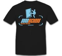 TGFKLP Door Kickers Hardcore Version Door Kickers Door Enter The House Combat Army Military Special Unit Fun USA # 13027 T-T-Shirts à Manches Courtes Gamer(Medium)