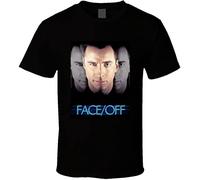 TGFKLP Face Off Popular 90s Movie Fan T T-Shirts à Manches Courtes(X-Large)