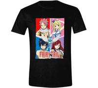 TGFKLP Fairy Tail T-T-Shirts à Manches Courtes - Wizard Guild-S Black(Small)