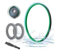 TGHongKy Joint Caoutchouc en Silicone pour Thermomix TM31 Couvercle du Pot Joint D'étanchéité pour Thermomix TM31,avec Brosse de Nettoyage