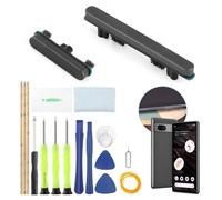TGHongKy pour Google Pixel 7 Pro Kit Bouton D'allumage Power on Off + Bouton ContrôleVolume Side Keys pour Google Pixel 7 Pro Bouton Dalimentation Volume,Bouton d'alimentation Latéral (avec Outils)