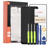 TGHongKy pour Samsung Galaxy A22 4G A225M Ecran Complet Écran Remplacement Tactile Digitizer Assembly pour Samsung Galaxy A22 4G A225M LCD avec Kit De Réparation(Noir avec Cadre
