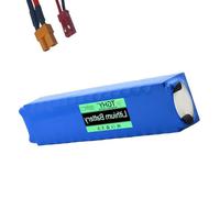 TGHY Batterie de Rechange Amovible pour Trottinette électrique, 36 V, 6 Ah, 7,5 Ah, Lithium-ION, pour Trottinette à Double entraînement 0-270 W, Accessoire de Remplacement,36v 6ah xt30+jst