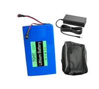TGHY Batterie de Rechange au Lithium 24 V, 36 V et 48 V Haute capacité pour cyclomoteur électrique, avec Chargeur et Sac pour Moteur de Tricycle de 0 à 1500 W.,48v30ah