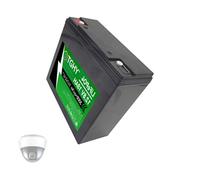 TGHY Batterie LiFePO4 12 V 6 Ah, 12 Ah, 18 Ah, 24 Ah, 30 Ah - Batterie au Lithium 12 Volts pour Camping-Car, Caravane, Bateau, Barre Lumineuse LED, Camping, sondeur de pêche,12v 18ah