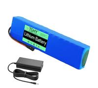 TGHY Batterie Lithium 36V 10,5Ah pour Trottinette électrique 10S3P, Batterie Pliable 36 Volts avec Chargeur pour Moteurs de trottinettes et Skateboards de 0 à 350W.,Xt60+SM