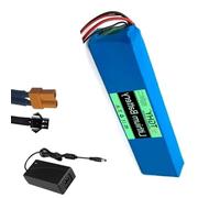 TGHY Batterie Lithium Amovible 36 V 6,6 Ah 7,8 Ah 9 Ah pour vélo électrique avec Chargeur pour Skateboard de 324 W et Moins. Accessoire de Remplacement.,36v 6.6ah,XT30+SM