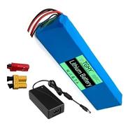 TGHY Batterie Lithium Amovible 36 V 6,6 Ah 7,8 Ah 9 Ah pour vélo électrique avec Chargeur pour Skateboard de 324 W et Moins. Accessoire de Remplacement.,36v 7.8ah,XT30+JST