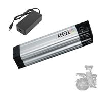 TGHY Batterie Lithium Rechargeable 36 V 10,4 Ah 13 Ah 15,6 Ah ; Batterie de Rechange Amovible 48 V 10,4 Ah 13 Ah 15,6 Ah 18 Ah 20 Ah avec Chargeur pour Moteur de 50 à 1 000 W,36v10.4ah