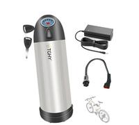 TGHY Batterie pour vélo électrique en Forme de Bouteille, 24 V, 36 V, 48 V, Lithium, 8 Ah, 10 Ah, 12 Ah, 13 Ah, 15 Ah, 17,5 Ah, 18 Ah, avec Chargeur.,36v18ah