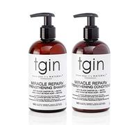Tgin Miracle RepaiRx Shampooing et après-shampoing fortifiant Duo pour cheveux naturels - Cheveux secs - Cheveux bouclés
