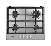 Whirlpool TGML 661 IX Acier inoxydable Intégré 58 cm Gaz 4 zone(s)