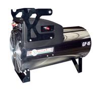 TGO Chauffage à air pulsé au gaz 23-47 kW réglable en acier inoxydable Quantité:1