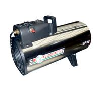 TGO Souffleur de chauffage à gaz 11-18 kW réglable en acier inoxydable Quantité:1