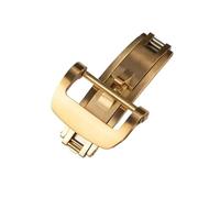 TGPGZHZFNA Boucle en acier inoxydable de 18 mm 20 mm, remplacement for bracelet de montre for Richard Mille for fermoir déployant RM, boucle papillon Fermoir de montre(Style2-Gold,20MM)
