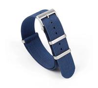 TGPGZHZFNA Bracelet de montre de rechange côtelé 20 mm/22 mm for homme, accessoire for boucle en acier inoxydable, compatible for les bracelets for Tudor bracelet de montre(Blu,22mm)