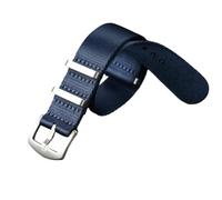 TGPGZHZFNA Bracelet de montre en toile 20 mm 22 for hommes et femmes avec boucle acier inoxydable. Accessoires bracelet de montre(Blu,20mm)