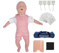 TGPSMDXKV Mannequin de Formation à la RCP pour bébés, Mannequin Professionnel de Formation à l'obstruction des Voies respiratoires chez Les Nourrissons pour l'enseignement des Premiers Secours