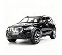 TGRCM-CZ 1/32 X5 SUV Modèle réduit de voiture jouet, alliage moulé sous pression, modèle de voiture à tirer vers l'arrière avec lumière et son, véhicules jouets pour enfants, Noir