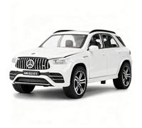 TGRCM-CZ Benz AMG GLE 63S SUV 1:32, modèle de voiture à tirer en alliage moulé sous pression avec lumière et son pour enfants, garçons et filles (blanc)