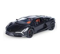 TGRCM-CZ Lamborghini 1/32 Aventador LP700-4 Véhicules à tirer en alliage de zinc avec son et lumière pour collectionneurs et enfants de 3 ans et plus (noir)