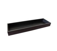 TgrGiEDenLO Bac pour Plantes INOX, Pot de succulente étanche & décoration | Acier inoxydable robuste, soudure étanche, décoration intérieure et extérieure polyvalente(L39.4″xW19.7″xH2.0″)