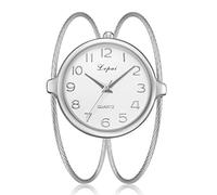 TGRTY Mode Femmes Montres Femmes Mode Montre Bracelet Robe Montres à Quartz Or Rose Petit et Exquis Montre-Bracelet pour Femme (Color : Silver 1)