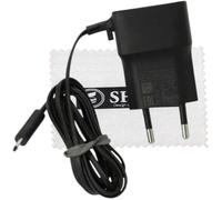 Tgrw-Chargeur Pour D'origine Nokia Ac-20e Pour Nokia 200/201/202/203/E5/E7/E52/E55/N8/N85/N86/N900/N97/8600 Luna/8800 Arte Câble De Charge Micro Usb - Chargeur Secteur Noir Avec Chiffon De Nettoyage