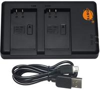TGRW-MH-27 MH-31 Batterie USB Dual Quick Chargeur Compatible pour EN-EL20,EN-EL22,EN-EL24,Coolpix A,Nikon 1 J1,Nikon 1 J2,Nikon 1 J3,Nikon 1 AW1,Nikon 1 S1,Nikon 1 V3,Nikon 1 J4,Nikon 1 S2,Nikon 1 J5